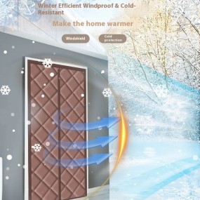 Magnetic Door Curtain Factory - Modern Winter Thickened Air Conditioning