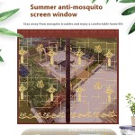 Anti Mosquito Curtain Manufacturer - Summer Self Fitting Sand Window