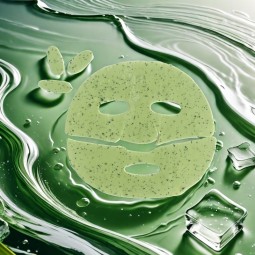 Green Tea Mask - Wholesale Polyphenols Sodium Hyaluronate