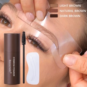 Eyebrow Stamp Kit Manufacturer - Hot Selling Waterproof Mineral Powder