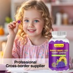 Purple Grape Gummies - OEM Juice Pectin Custom