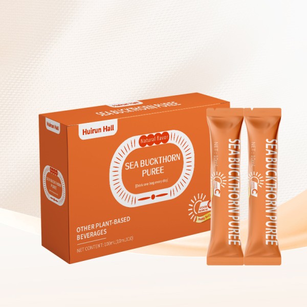 Sea Buckthorn Pulp - Organic Cold Pressed Juice