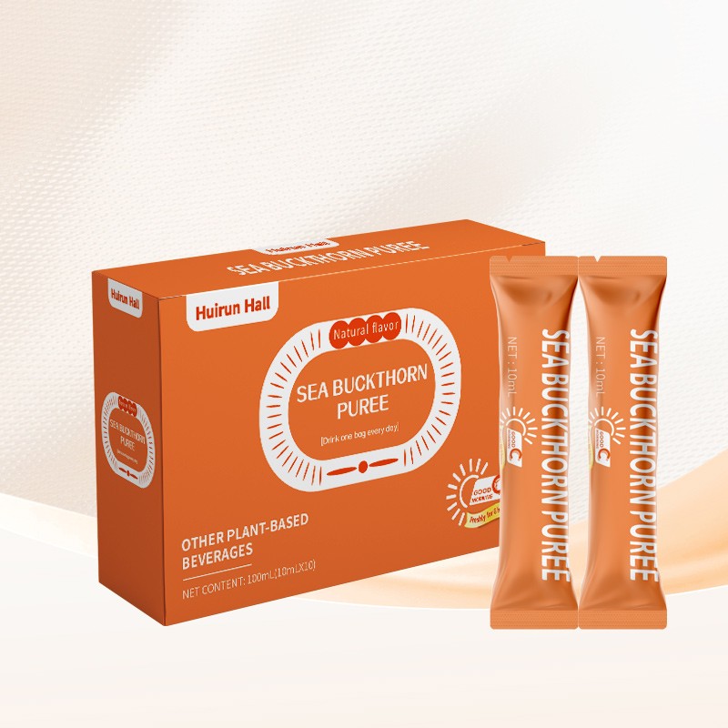 Sea Buckthorn Pulp - Organic Cold Pressed Juice