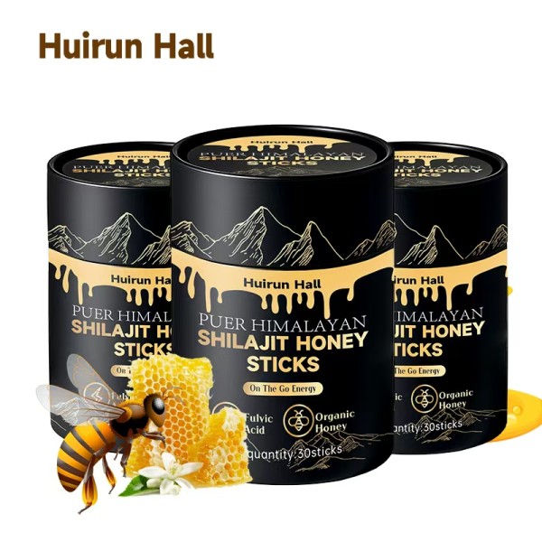Shilajit Honey Sticks - OEM Men's Strength Recovery Factory