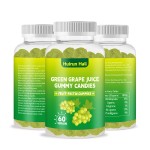 Green Grape Gummies - OEM Pectin Candy Custom