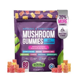 Lion's Mane Gummies - Organic Mushroom Supplement