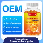 Mandarin Orange Gummies - OEM Pectin Candy Custom