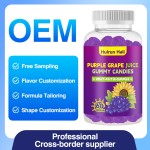 Purple Grape Gummies - OEM Juice Pectin Custom