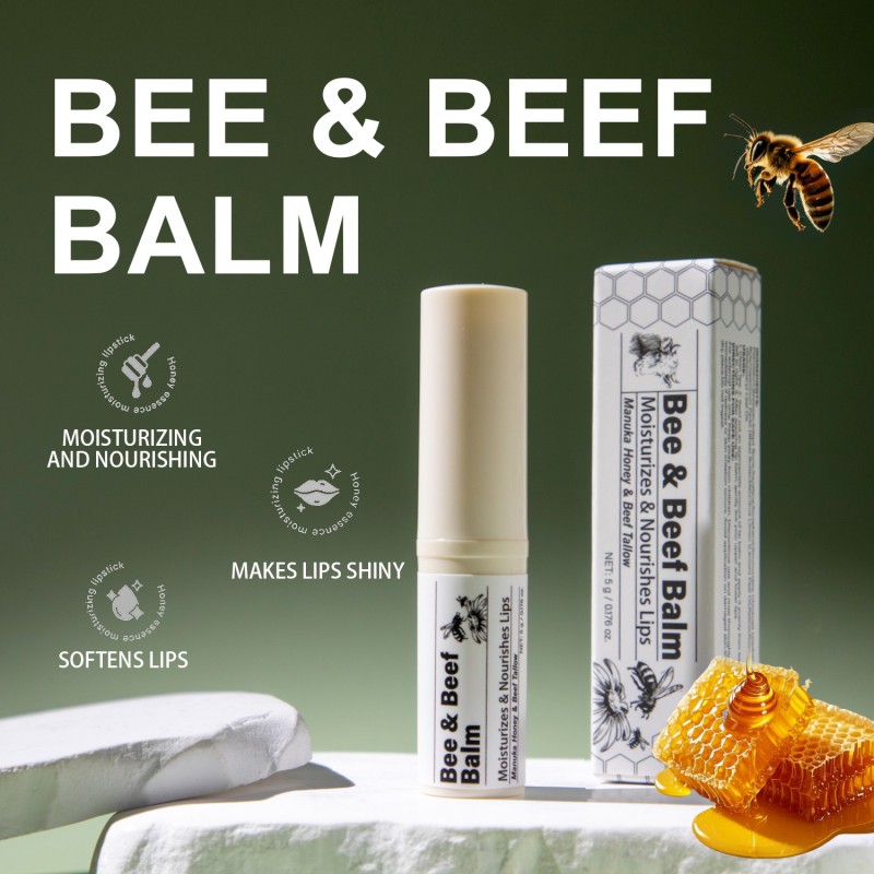Tinted Lip Balm - OEM Vegan Vitamin E Moisturizing