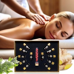 Ginger Therapy Oil Factory - Wholesale Heating Massage Set