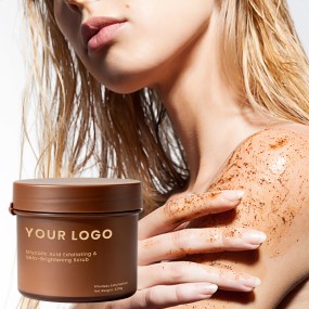 Glycolic Acid Scrub Factory - MULAN Exfoliating Brightening Removes Dead