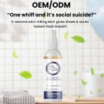 Shoe Deodorizer Factory - MULAN 120ml Deeply Decomposes Odors