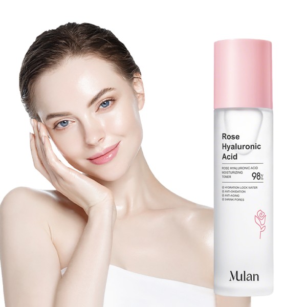 Moisturizing Toner Factory - MULAN Private Label Rose Hyaluronic Acid