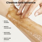 Glycolic Acid Scrub Factory - MULAN Exfoliating Brightening Removes Dead