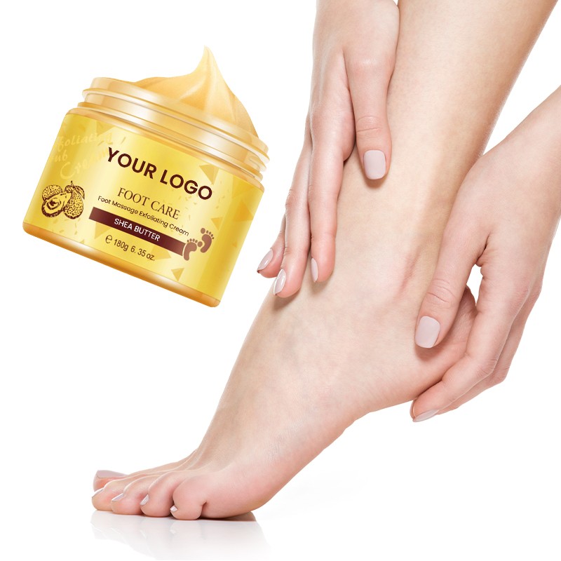 Foot Scrub Factory - MULAN Exfoliating Cream Pedicure Callus Dissolving