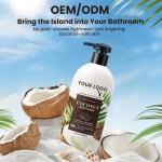 Shower Gel Factory - MULAN Coconut Nourishing Hydrating Relaxing