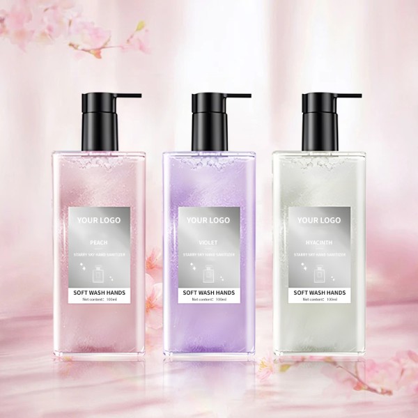 Hand Sanitizer Factory - MULAN Private Label Peach Blossom Starry