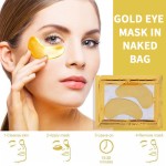 Gel Eye Mask Manufacturer - Custom Gold Foil Herbal