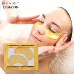 Gel Eye Mask Manufacturer - Custom Gold Foil Herbal