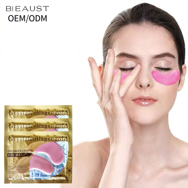 Under Eye Mask Factory - Custom Pink Collagen Solution