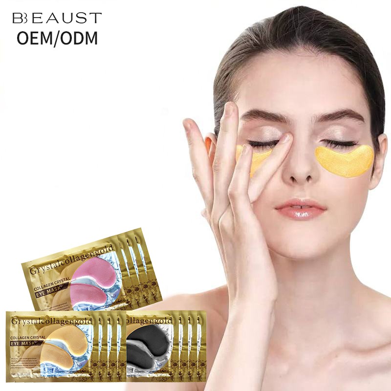 Gold Eye Mask Manufacturer - Private Label Crystal Powder