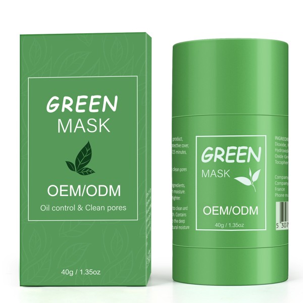 Green Tea Mask Stick Supplier - Custom Pore Cleaning