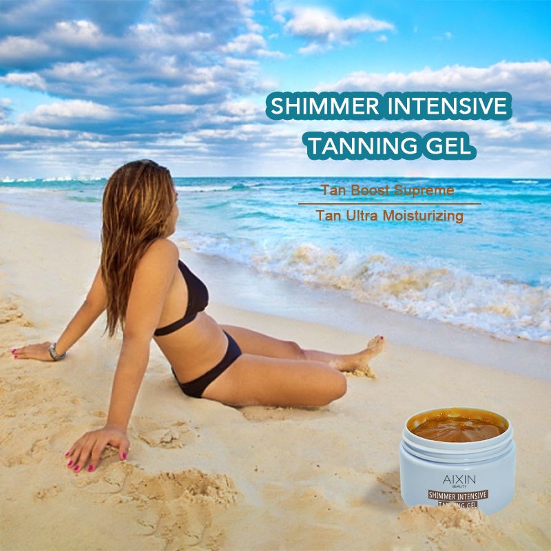 Tanning Gel Factory - OEM Carrot Gold Glitter