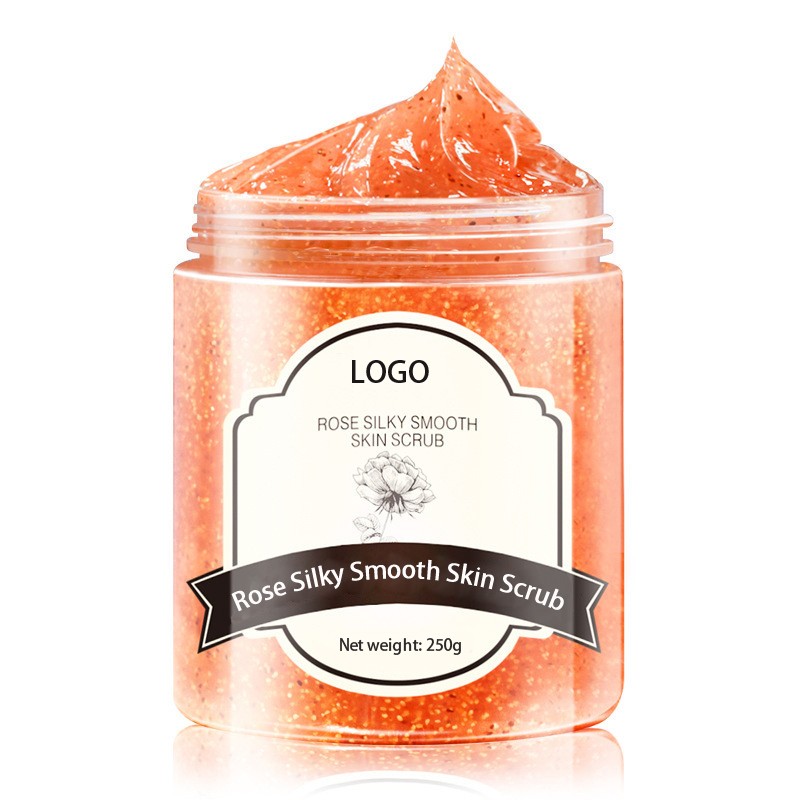 Rose Body Scrub Manufacturer - Wholesale 250G Brightening