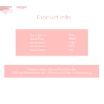 Beauty Cosmetic Set Factory - Custom Japan Sakura Formula