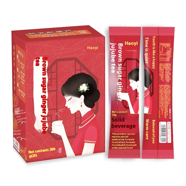 Solid Beverage Factory - Red Date Brown Sugar Ginger Honey Tea