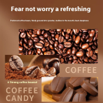 Coffee Candy Manufacturer - Daxintang OEM Black White Mint Coated