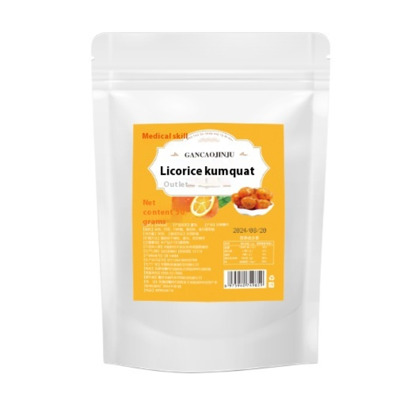 Dried Fruit Factory - Tianshan Licorice Kumquat Tea Source Factory