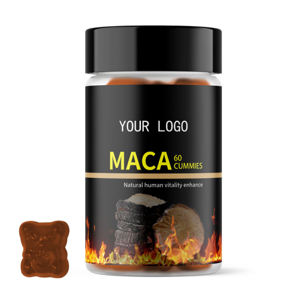 Maca Gummies Manufacturer - Hard Texture Mint Coating Cross Border