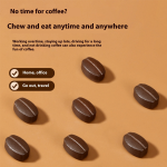 Coffee Candy Manufacturer - Daxintang OEM Black White Mint Coated