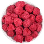 Freeze Dried Fruit Manufacturer - Whole Raspberry Crumbs Cake Decoration