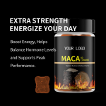 Maca Gummies Manufacturer - Hard Texture Mint Coating Cross Border