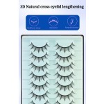 False Eyelashes Manufacturer - Wholesale 10 Pairs Manga Style
