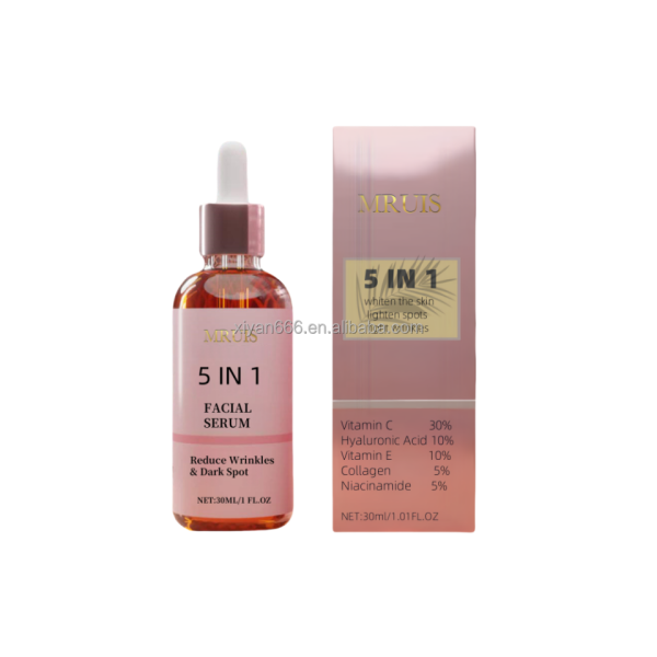 5-in-1 Serum Supplier - OEM Vitamin C E Whitening