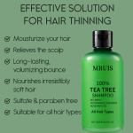 Hair Care Set Supplier - OEM Tea Tree Black Shampoo