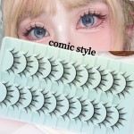 False Eyelashes Manufacturer - Wholesale 10 Pairs Manga Style