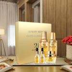 24K Gold Serum Supplier - OEM Korean Whitening Set