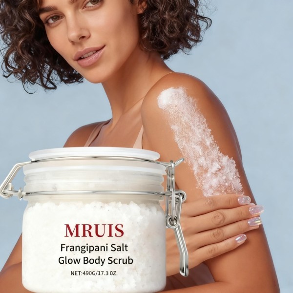 Body Scrub Factory - Custom 490g Tropical Frangipani