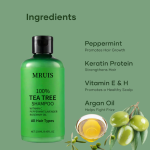 Hair Care Set Supplier - OEM Tea Tree Black Shampoo