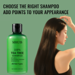Hair Care Set Supplier - OEM Tea Tree Black Shampoo