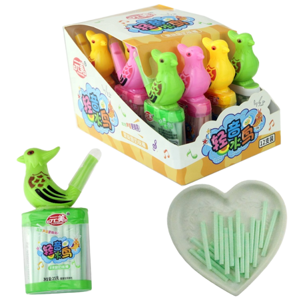 Cartoon Whistle Bird Toy Manufacturer - Custom CC Stick Candy