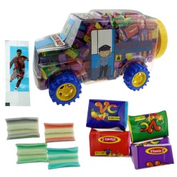 Car Jar Bubble Gum Manufacturer - With Tattoo