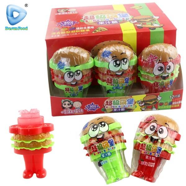 Hamburg Shape Liquid Candy Manufacturer - Custom Fruit Jam