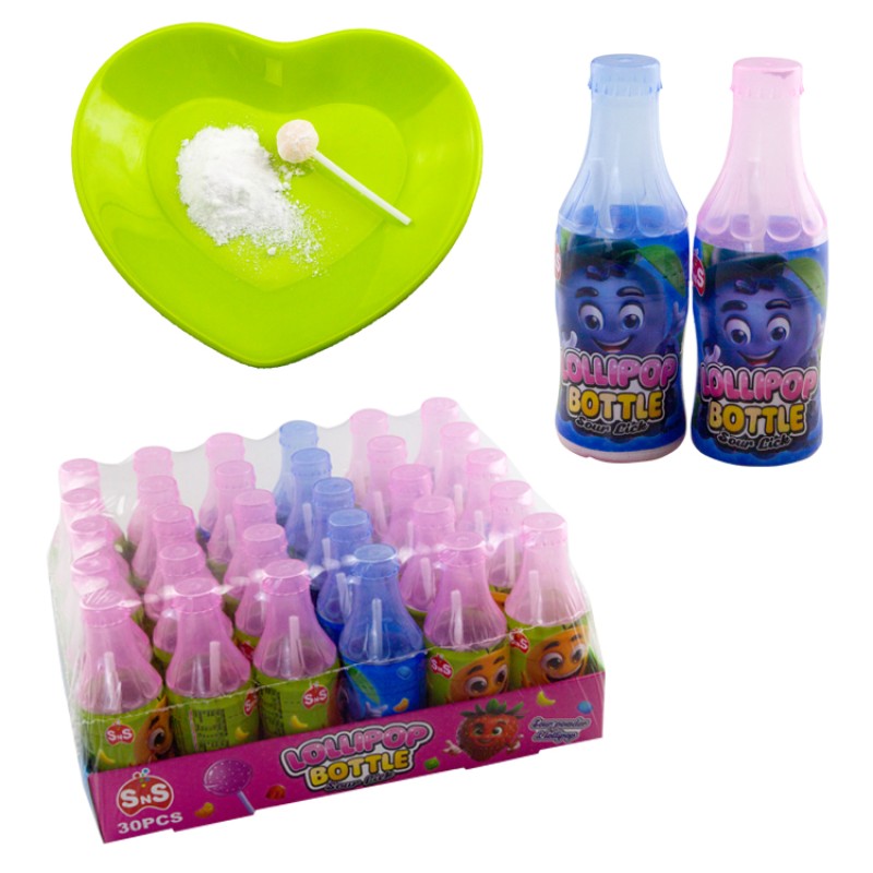 Drink Bottle Lollipop Factory - Custom Sour Powder Candy