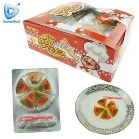 Pizza Gummy Soft Candy Factory - Colorful with Fork