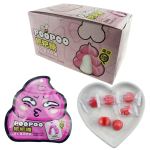 Poo Poo Shaped Soft Candy Supplier - Center Filled Fruit